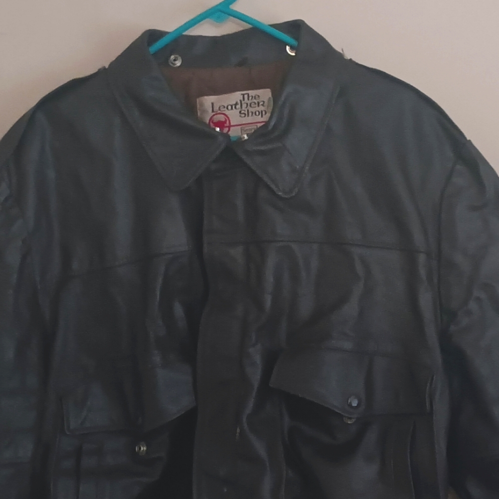 Vintage Leather Bikers Jacket